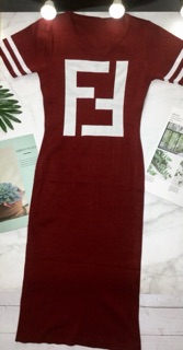 Váy body Fendi
