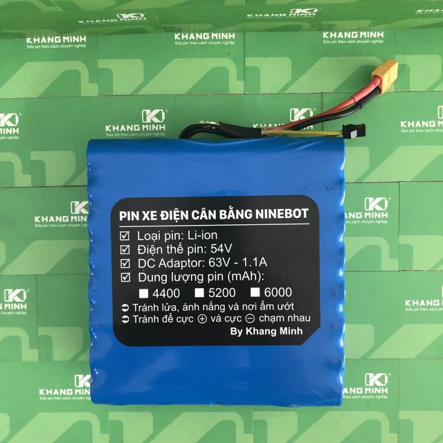 Pin xe cân bằng Ninebot One 1 bánh 54V, cam kết dung lượng chuẩn.