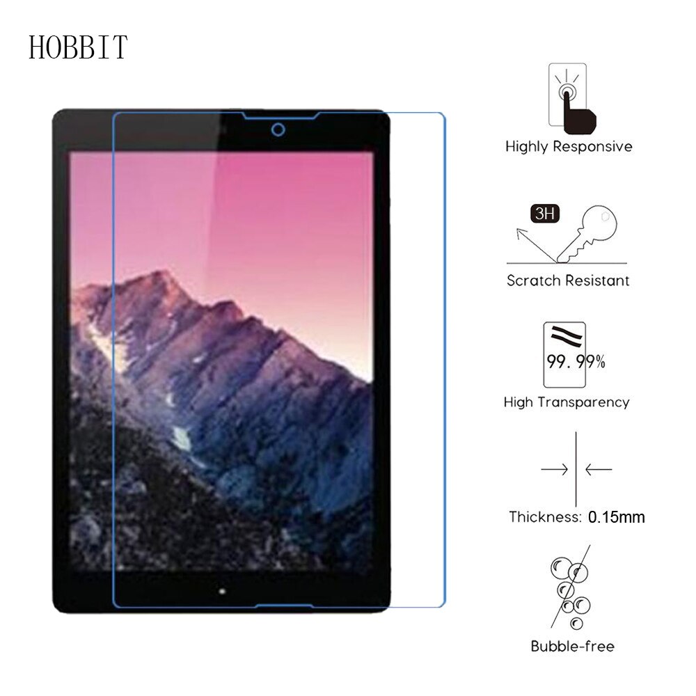 Set 3 Miếng Dán Bảo Vệ Màn Hình 0.15mm Siêu Mỏng Hd Cho Google Nexus 9 Nexus9 8.9inch Kính