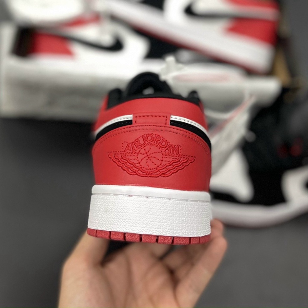[FREE SHIP] [FREE SHIP] Giày Sneaker JD Low Trắng Đỏ Đen Giày Thể Thao Nam Nữ Thấp Cổ Full Phụ Kiện | BigBuy360 - bigbuy360.vn