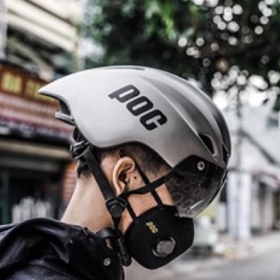 Mũ xe đạp POC 01 kính hút nam châm - Nón bảo hiểm thể thao