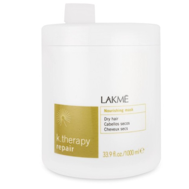 Mặt nạ phục hồi tóc khô xơ Lakme K.therapy Repair Nourishing Mask 1000ml