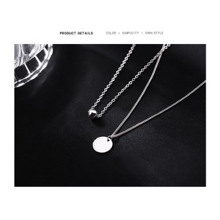 Dây chuyền mặt tròn