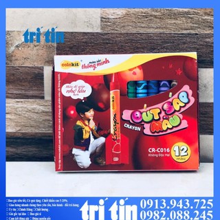 (Sẵn tại kho, hàng chuẩn)  Bút Sáp Màu Doraemon Colokit [VPP LÊ HƯNG]  - vanphongphamhongha