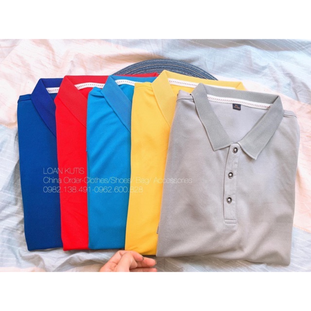 [Mua 2 chiếc Giảm 10K] Áo Polo Nam Ngắn Tay Có Cổ