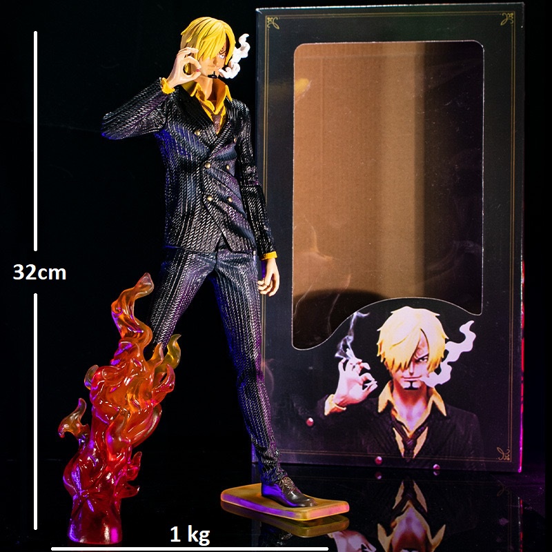 Mô hình one piece Sanji bản cao cấp, figure one piece Sanji cao 32cm nặng 1kg CLOUD STORE, nhân vật anime zoro, luffy