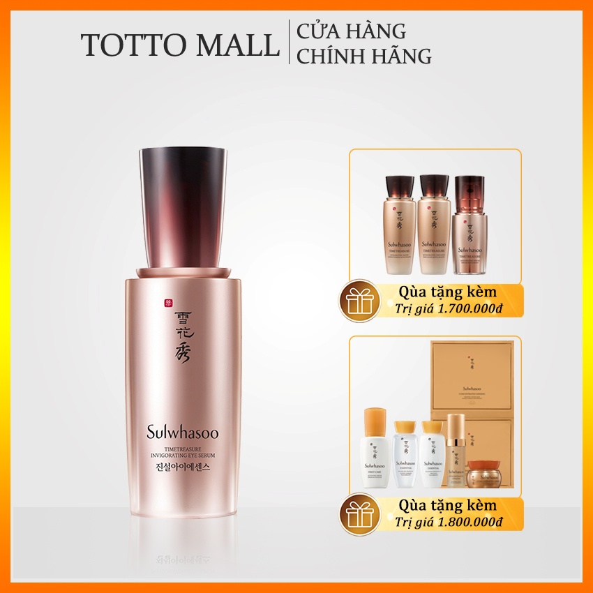 Tinh chất chống lão hóa vùng mắt Sulwhasoo Timetreasure Renovating Eye Serum 25m