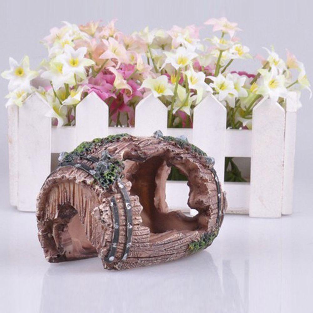 Thùng Gãy Trang Trí Bể Cá Phong Cách Vintage