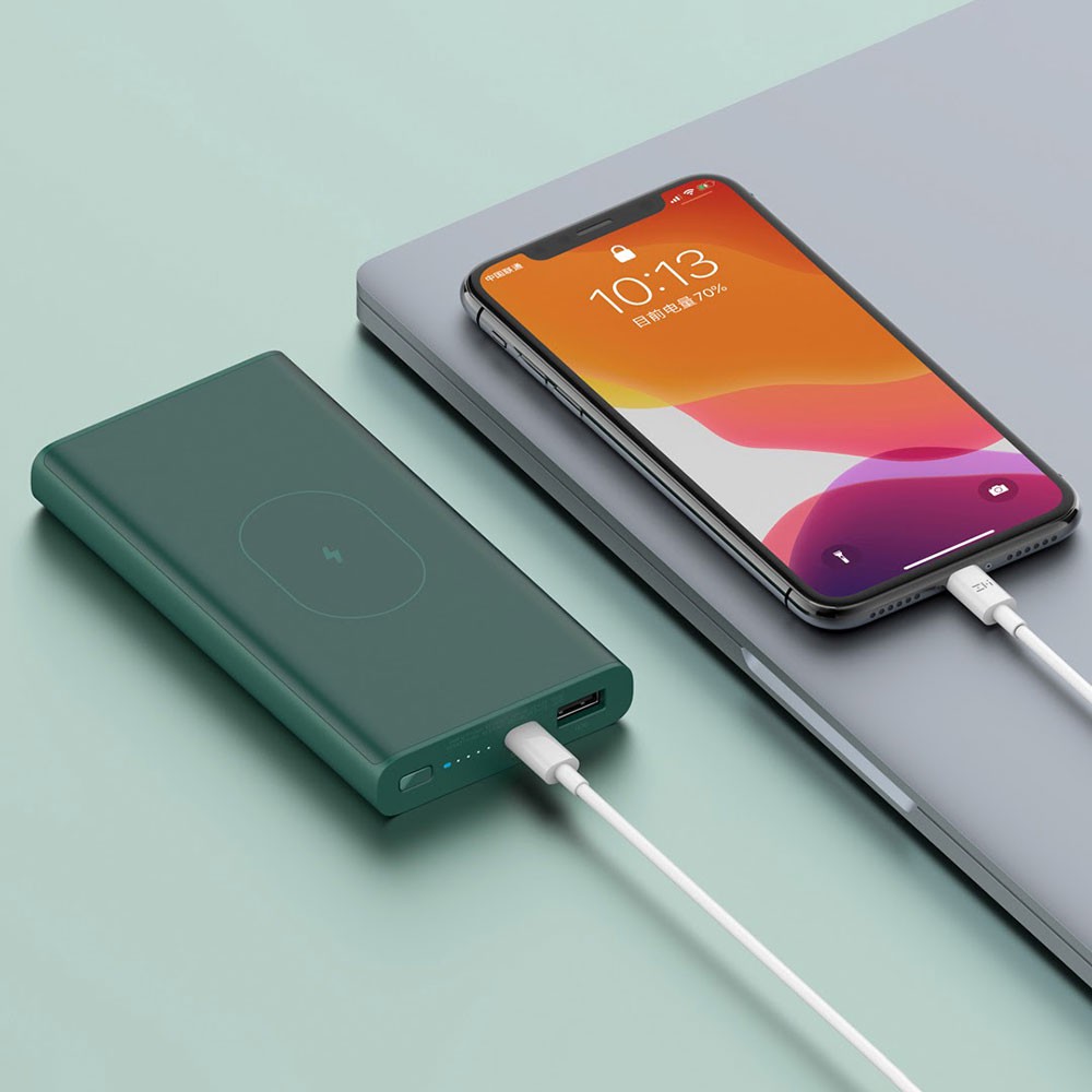 Pin sạc dự phòng kiêm sạc không dây 10000mAh Xiaomi ZMI WPB01 22.5W - Bảo hành 1 tháng - Shop Điện Máy Center