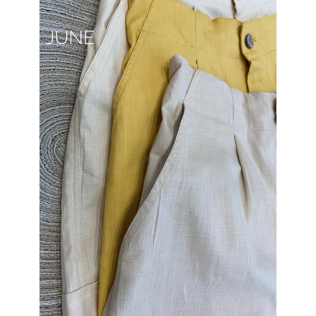 Quần Short Linen June | BigBuy360 - bigbuy360.vn