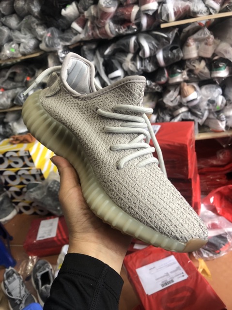 (ẢNH THẬT+VIDEO) giầy sneaker giầy học sinh boots v2 350 seasame xám | BigBuy360 - bigbuy360.vn