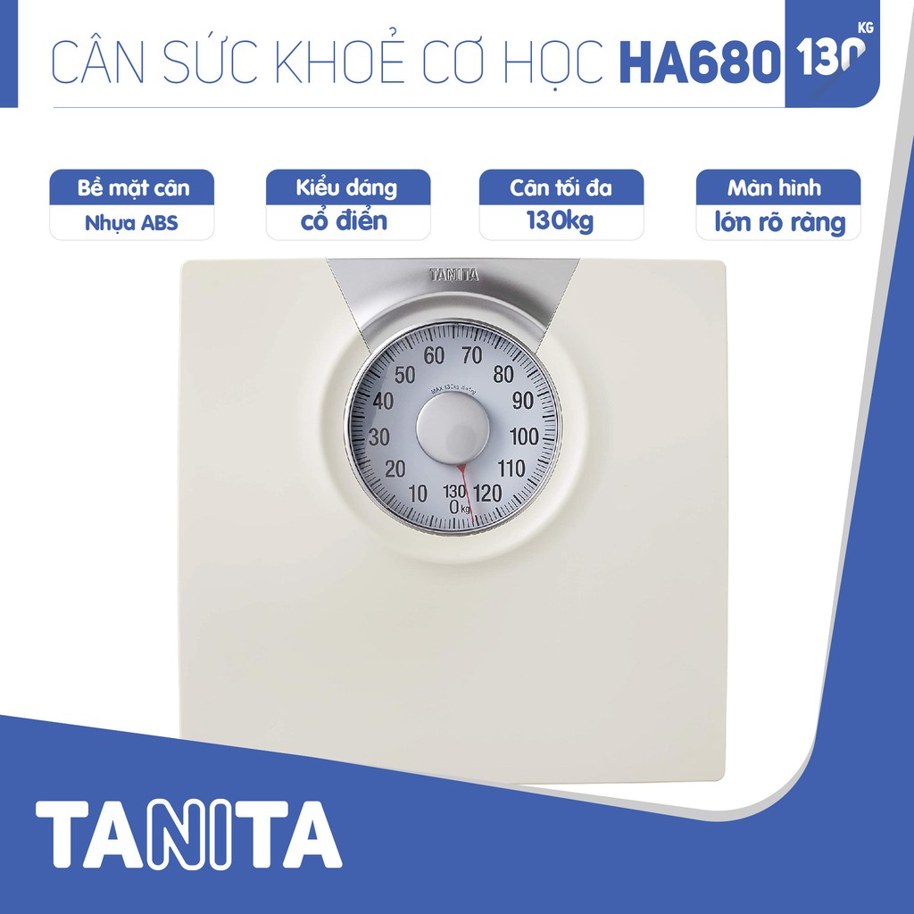 Cân Sức Khỏe Cơ Học Tanita HA680 [Chính Hãng Nhật Bản]
