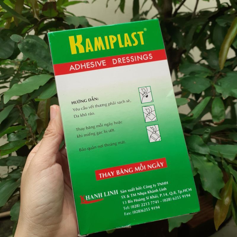 Combo 50 miếng băng cá nhân KAMIPLAST