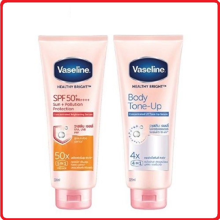 Tình chất chống nắng dưỡng da sáng rạng rỡ VASELINE 320ml