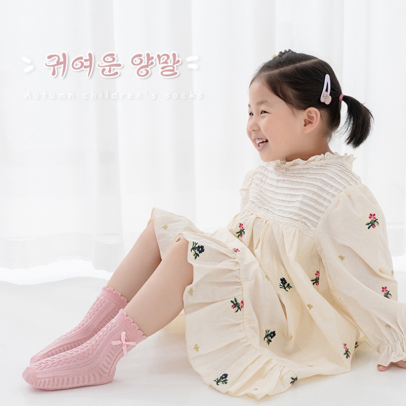 Đôi Vớ Cotton Cỡ Vừa Thời Trang Thu Đông Cho Bé Trai Và Gái 1-12 Tuổi