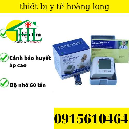 Máy Do Huyết Áp Điện Tử Cổ Tay Hiệu Necmed LX800-Nhật Bản
