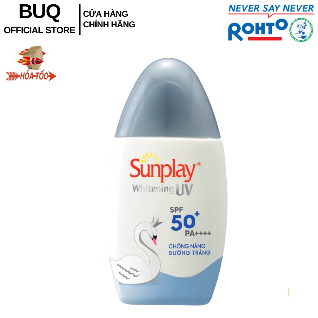 Sữa Chống Nắng Dưỡng Da Trắng Đẹp SUNPLAY Whitening Uv Spf 50+ Pa++++ 30g