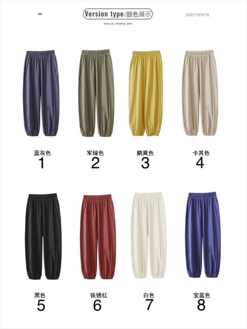 [SẴN] Quần đũi dài bo gấu | BigBuy360 - bigbuy360.vn