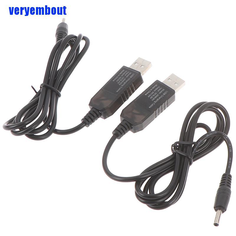 Cáp Tăng Áp Usb 5v Lên Tới 9v 12v 3.5x1.35mm