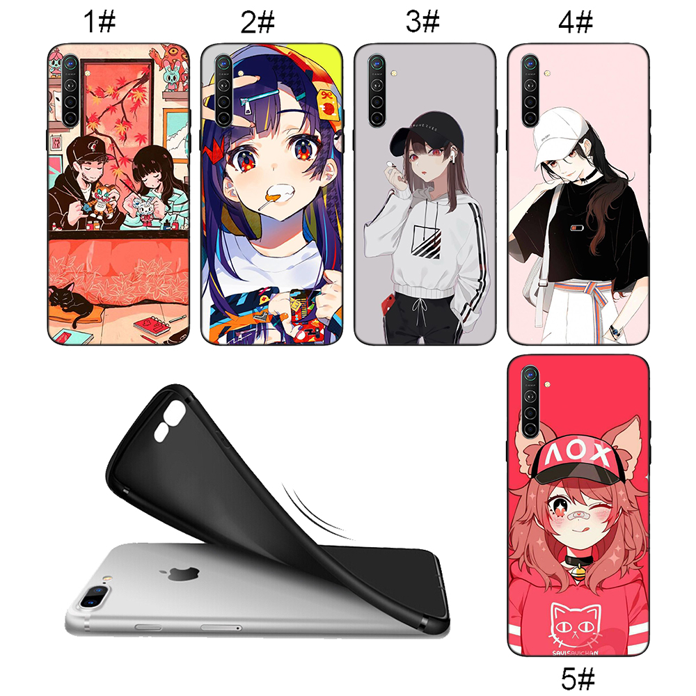 Realme C15 C12 C11 C3 C2 6 Pro Casing Soft Case LUA7 Anime Swag ART