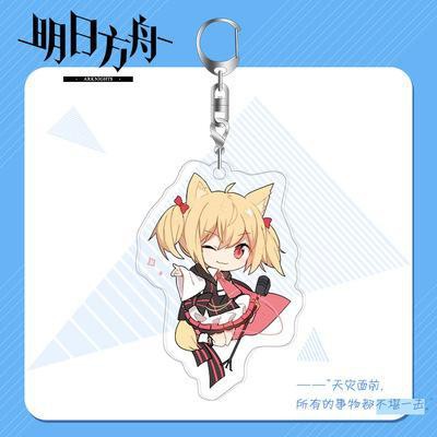 ( Mica trong acrylic) Móc khóa Arknights ver lovely in hình anime chibi
