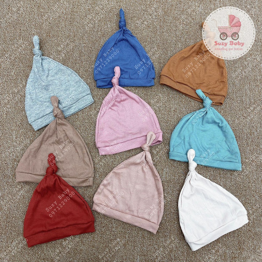 Mũ chóp Cookie cotton mềm