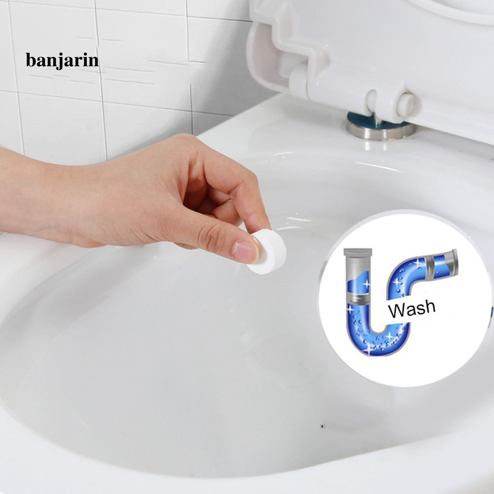 Set 4 Viên Hợp Chất Dùng Để Thông Tắc Đường Ống Thoát Nước / Bồn Cầu Toilet