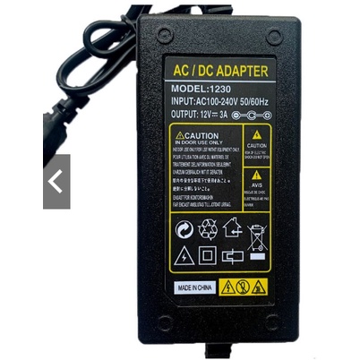 Bộ nguồn nhựa adapter 12V 2A - 3A - 5A
