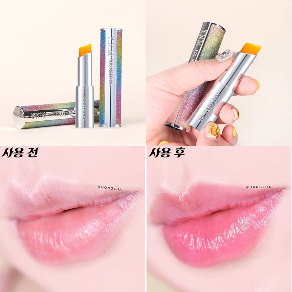 Son Dưỡng Môi Hàn Quốc Đổi Màu YNM Rainbow Honey Lip Balm