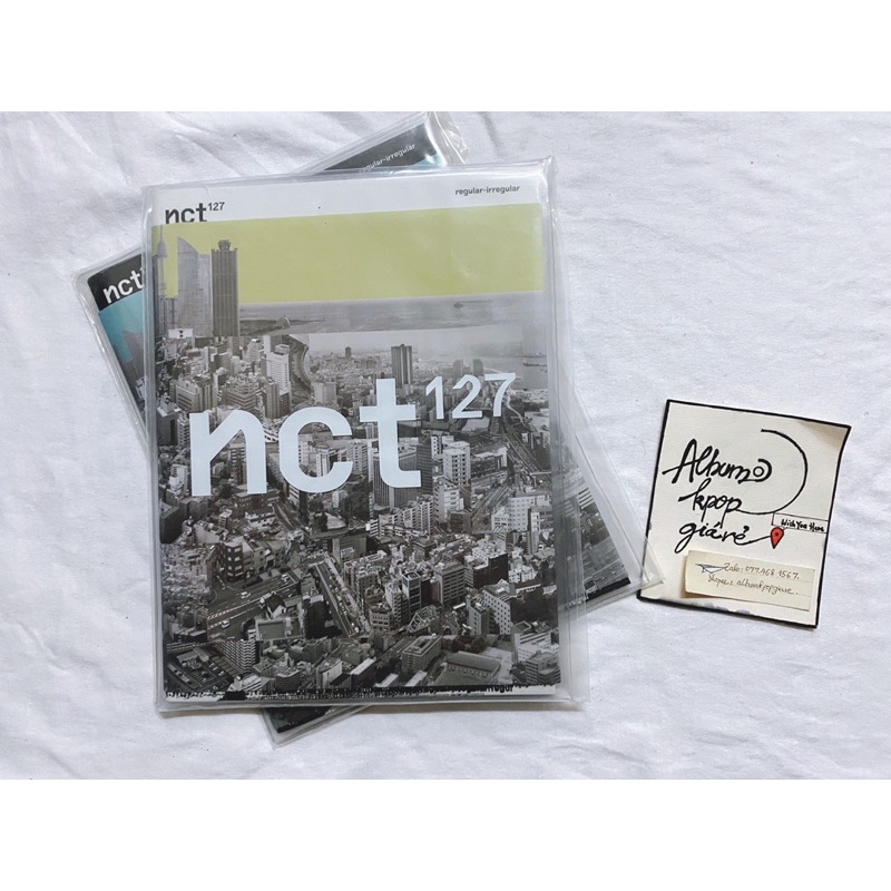 Nct 127mini album Regular Irregular đã khui seal, không gồm photocard.