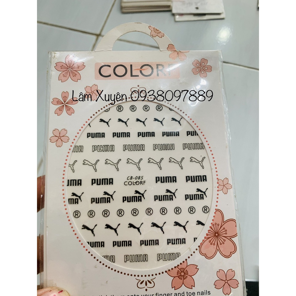 GIÁ RẺSticker dán móng tay có keo sẵn hoạ tiết trang trí đa dạng, thích hợp mọi lứa tuổi, có keo sẵn tháo ra xài