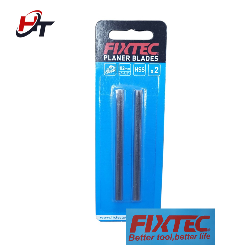 Set 2 Lưỡi dao 82mm cho máy bào gỗ ryobi, máy bào gỗ ozito, máy bào gỗ FIXTEC FPB8202