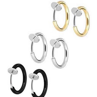 Khuyên kẹp giả môi,giả tai