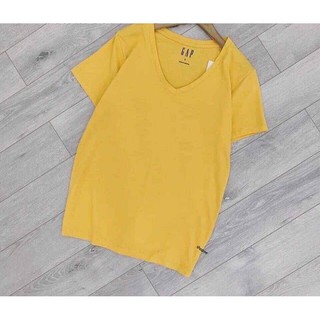 Áo thun nữ cổ tim Gap (100% cotton)
