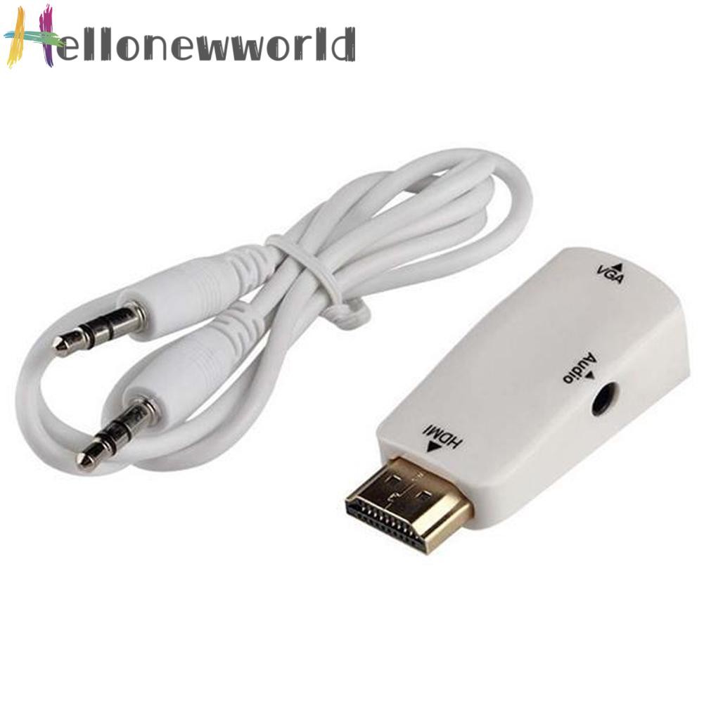 Bộ Chuyển Đổi Âm Thanh 1080p Usb Hdmi Sang Vga Tv Av