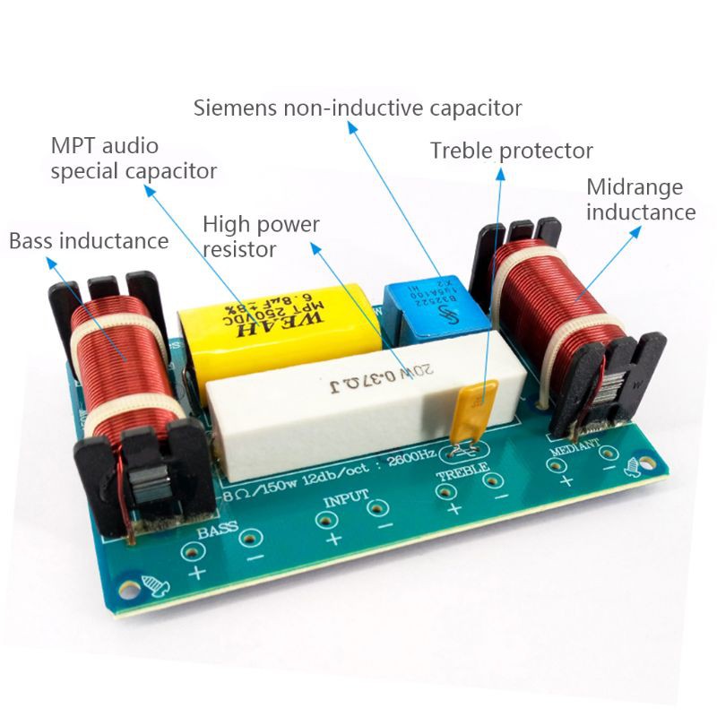 Bộ Chia Tần Số Âm Thanh Hsv Plah-338 3 Chiều 120w