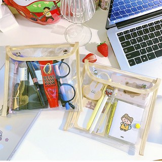 Túi đựng đồ trang điểm bằng nhựa pvc trong suốt