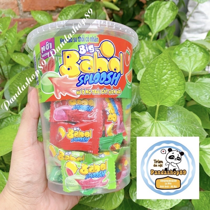 Kẹo cao su Big Babol hương trái cây  (gói lẻ)