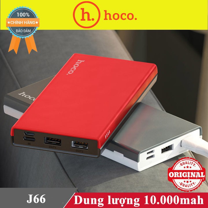 Sạc dự phòng Hoco J66 10.000mah ♥️Freeship♥️ Giảm 30k khi nhập MAYT30 - Pin sạc dự phòng Hoco