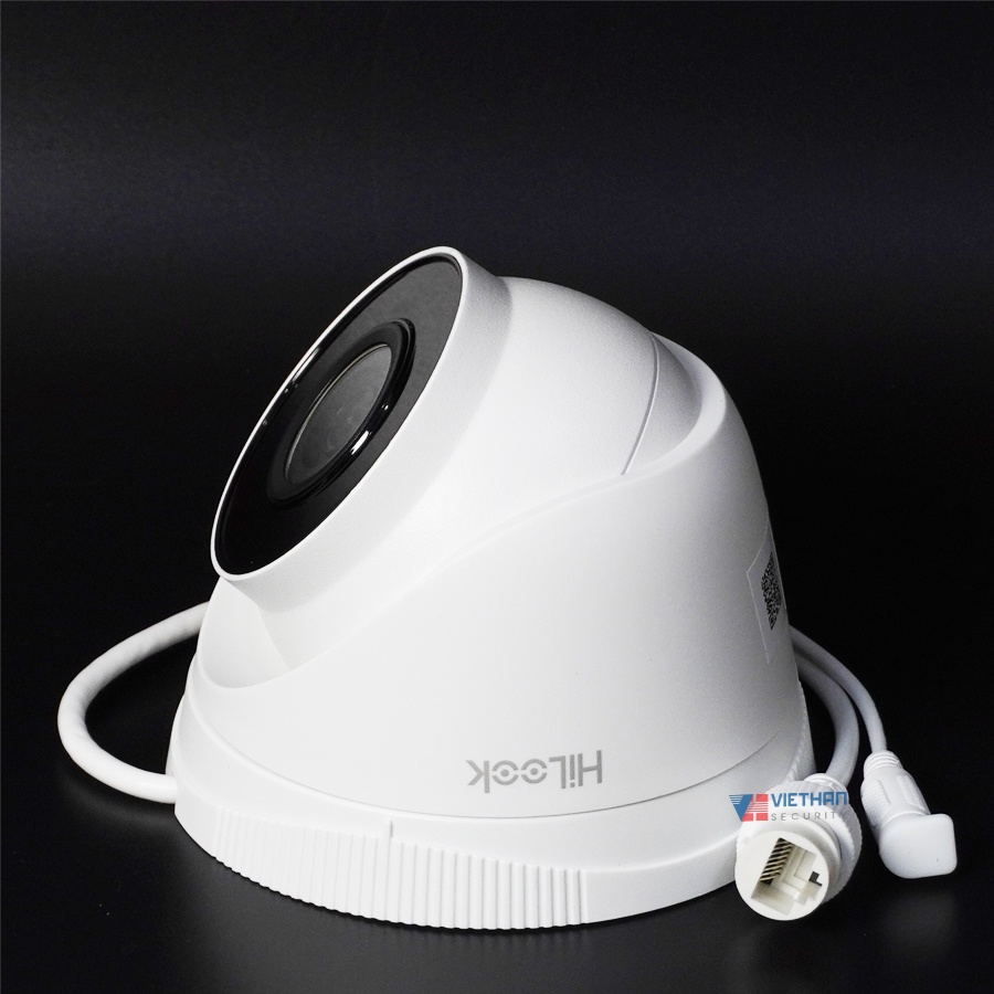 Camera IP Dome hồng ngoại 2.0 Megapixel HILOOK IPC-T221H-U - Tích hợp míc - Hàng chính hãng