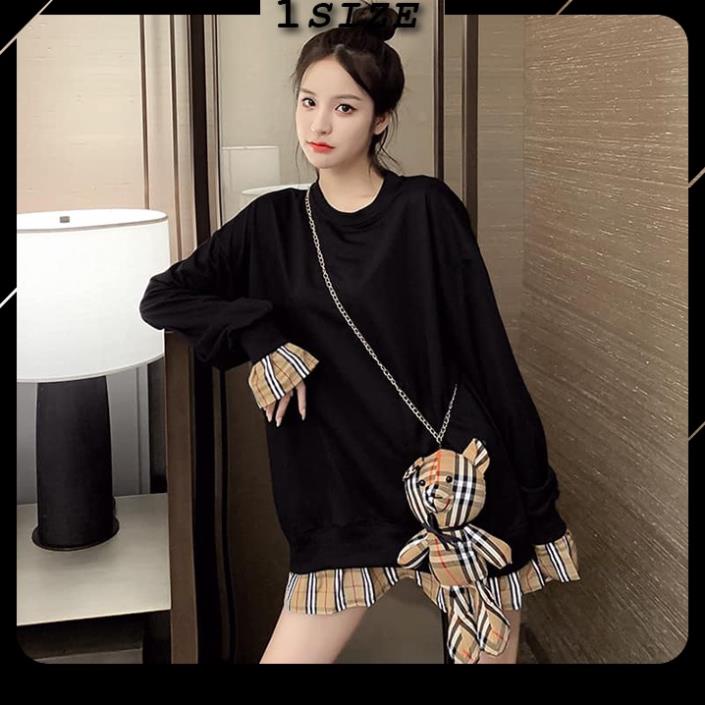 Áo nỉ BURBERRY Kèm Túi Đeo Áo nỉ thu đông dài tay mẫu mới nhất !