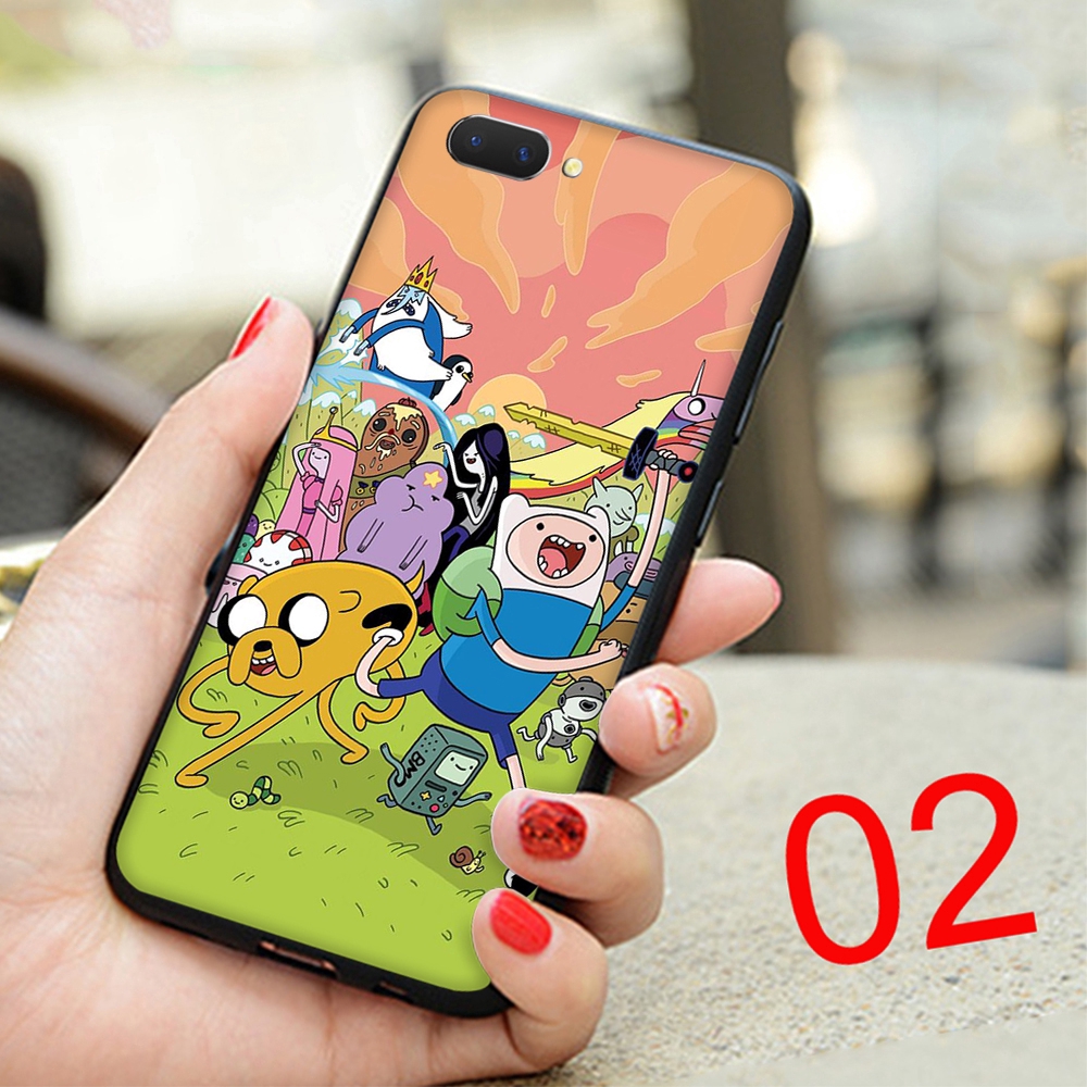 Ốp lưng in hoạt hình Adventure time nhiều mẫu mã cho điện thoại OPPO A1 A39 A3s A5 A57 A59 A73 A7X A83