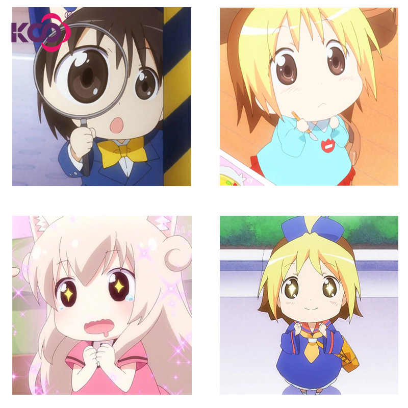 Bộ Tranh Đính Đá 5D Họa Tiết Hoạt Hình Dễ Thương Độc Đáo Kích Thước 30x30