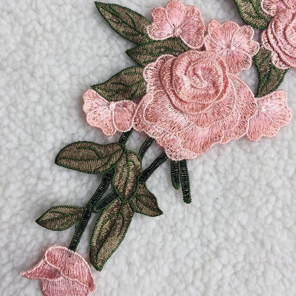 Miếng vá áo khoác/ sổ lưu niệm DIY dạng may thêu thời trang