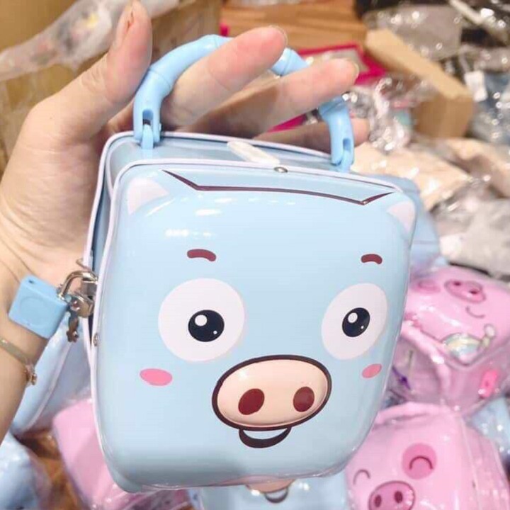 Combo 12 heo sắt, bò cười  tiết kiệm tiền cho bé hàng loại 1