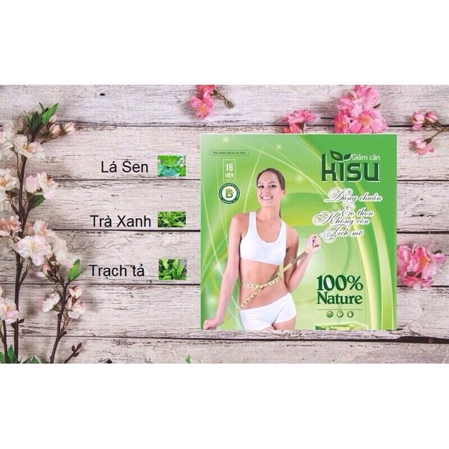 Giảm cân thảo dược Kisu (hộp 20 viên) | BigBuy360 - bigbuy360.vn