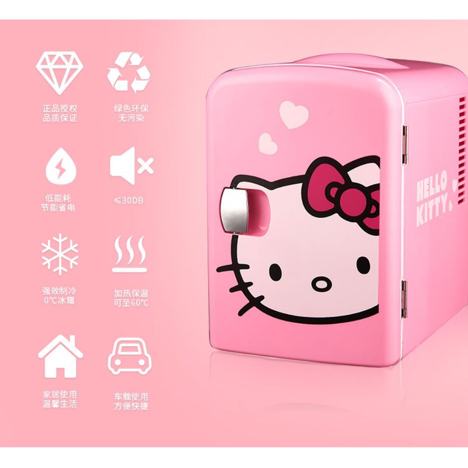 Tủ lạnh mini Hello Kitty Cao cấp 4L