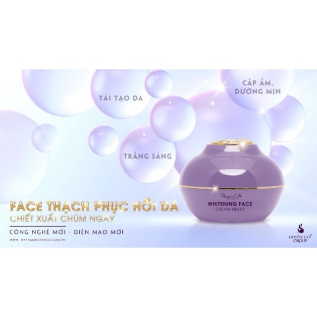 KEM FACE THẠCH PHỤC HỒI DA HUYỀN CÒ