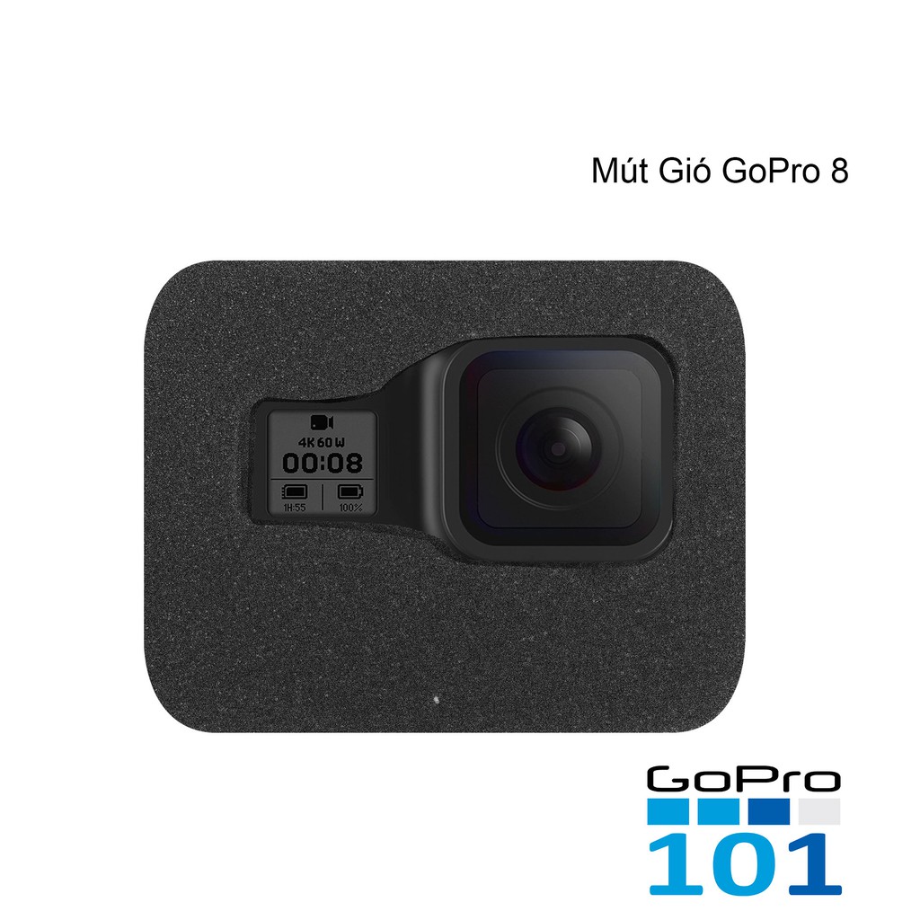 Xốp Chống Gió Wind Slayer cho GoPro, Foam lọc gió chống ồn cho GoPro 5 6 7 8 9 4ss 5ss - inoxnamkim - Gopro101