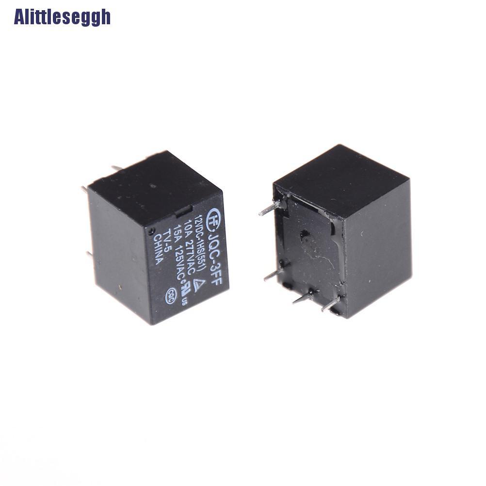 Bộ 5 rơ le 4 chân 12VDC SRD-S-112DM 15A 125VAC lõi điện | BigBuy360 - bigbuy360.vn